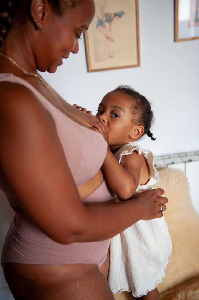 Mama Hangs Soutien Gorge D'allaitment Day N' Night 2.0 Micromodal Rib Terracotta 389