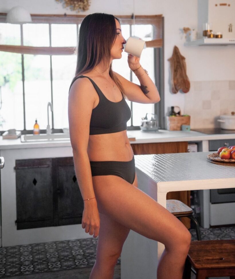 Mama Hangs Soutien Gorge Maternite Everyday Bra Fabrique Au Portugal Micromodal 1080 1280 Olive