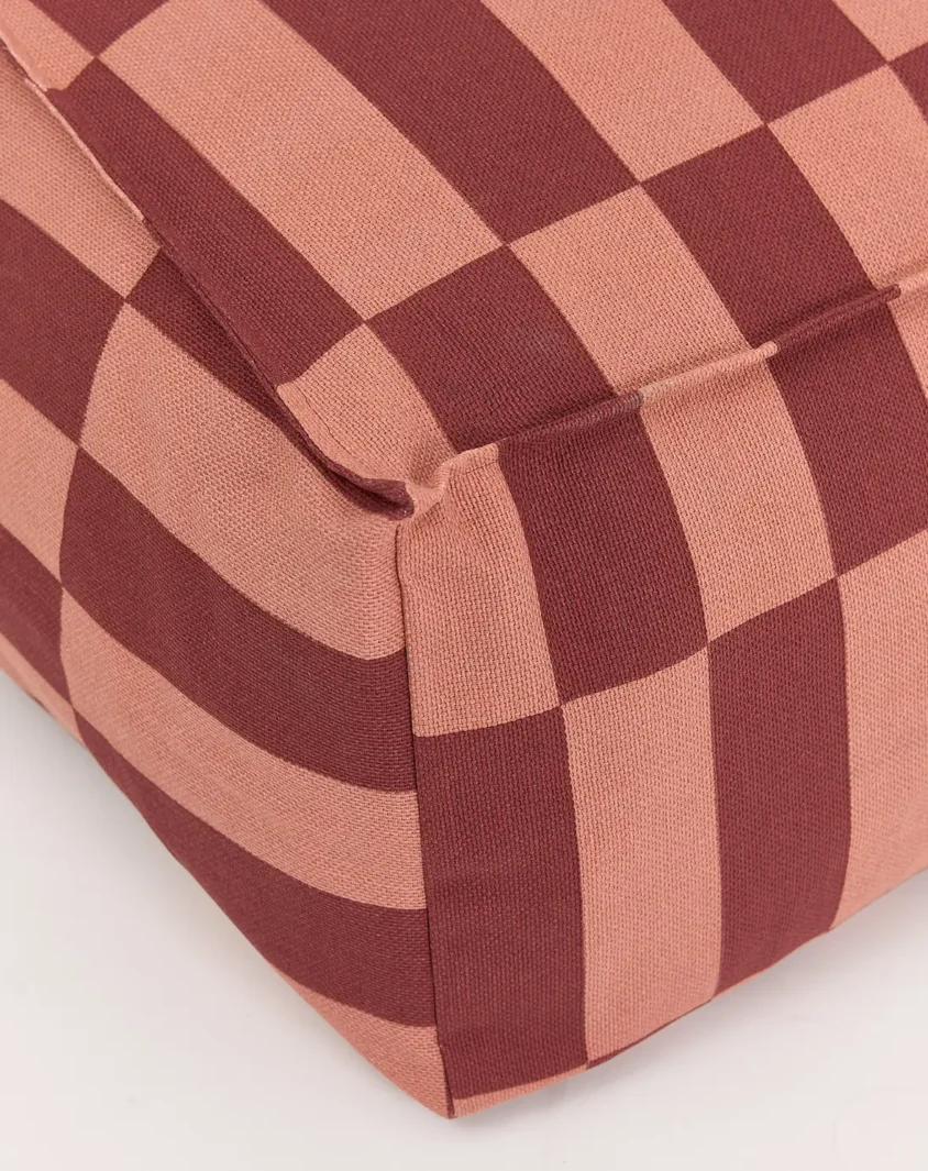 Vibes Long Beanbag Adult Maroon Tiles Nobodinoz 3 8435574940575