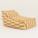 Vibes Long Beanbag Adult Mustard Sand Tiles Nobodinoz 1 8435574940568