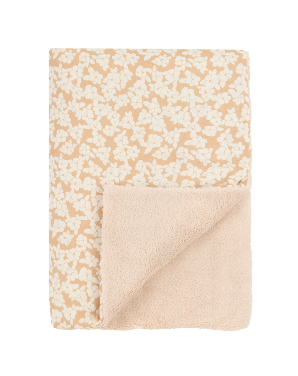 Wabi Sabi Muslin Baby Winter Blanket Golden Brown Sakura Nobodinoz 2 8435574940292