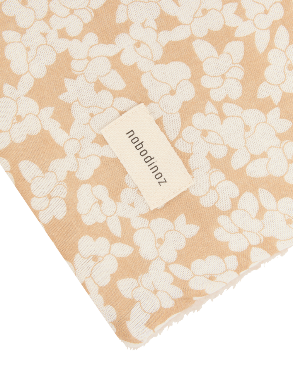 Wabi Sabi Muslin Baby Winter Blanket Golden Brown Sakura Nobodinoz 4 8435574940292