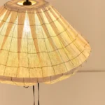 Yumi Lampshade Diameter 50cm Charcoal Grid Nobodinoz 4