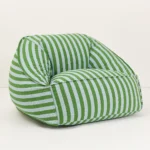 Ziggy Long Beanbag Adult Green Blue Stripes Nobodinoz 1 8435574940490 1