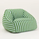 Ziggy Long Beanbag Adult Green Blue Stripes Nobodinoz 1 8435574940490 1