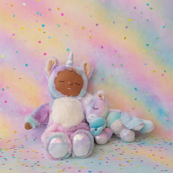 Cozy Dinkum Binky Unicorn Raibow 1web