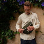 Mama Hangs Fannypack Bloom Bag Olive Écru 2679