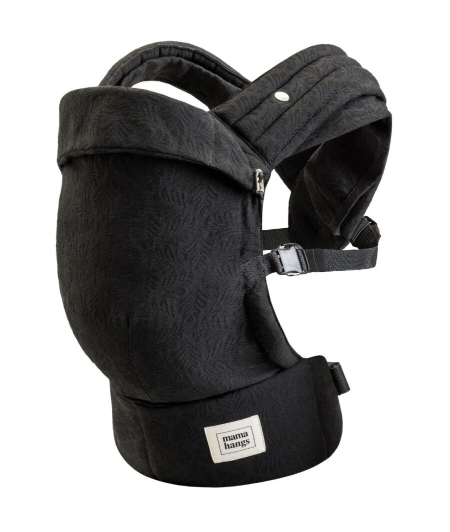 Mama Hangs Porte Bebe Ergonomique Carry Bloom Palm Noir 1080 1280 Volume.webp Mama Hangs Porte Bebe Ergonomique Carry Bloom Palm Noir 1080 1280 Volume.webp