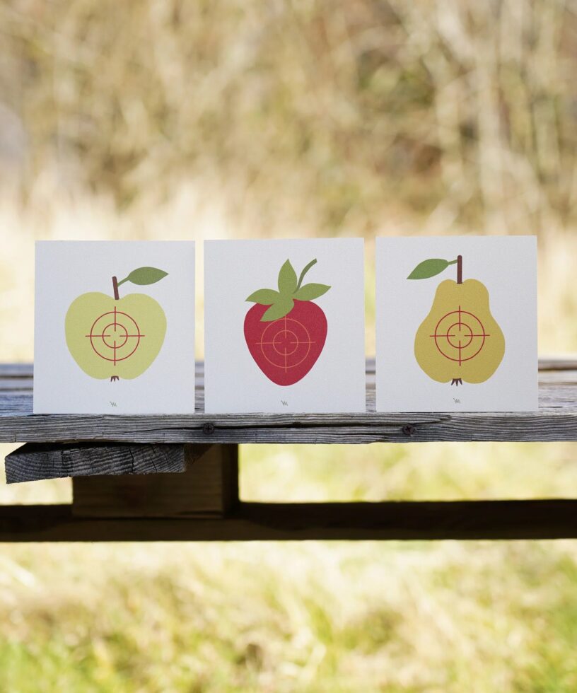 Vah Wooden Fruit Safety Arrow Target Set Sugartowntoys.webp