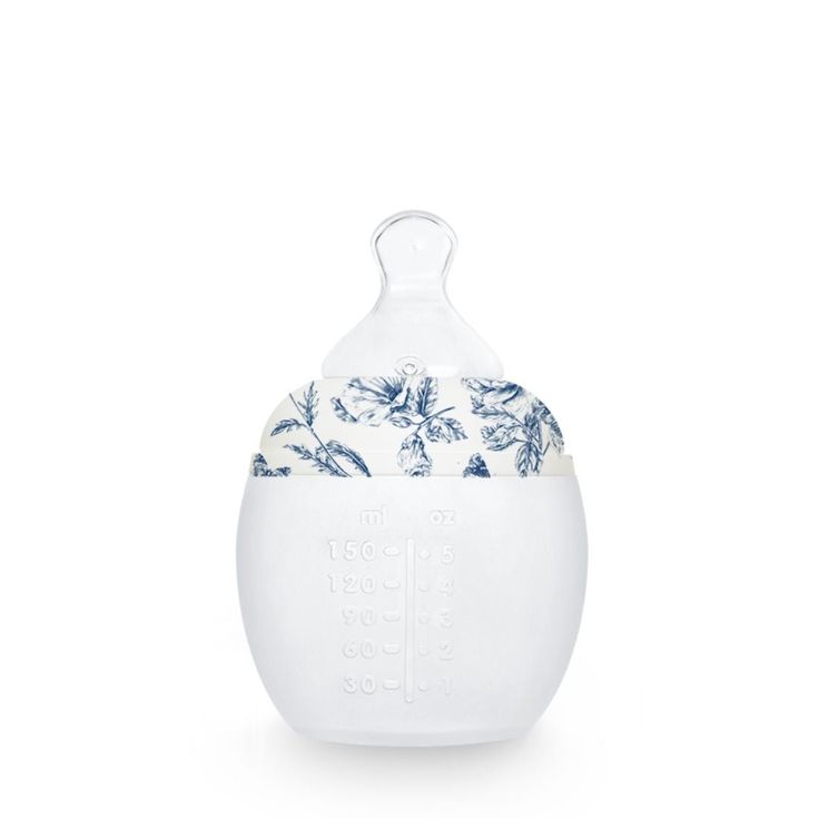 Biberon Élhée X Tartine & Chocolat 150 Ml Toile De Jouy Bleu 0m+