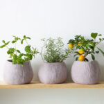 1033 Flower Pot 16, M, Grey2 1033 Flower Pot 16, M, Grey2