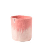 2314 Flower Pot 18, L, Pink Grape