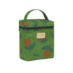 Hyde Park Insulated Baby Bottle Lunch Bag Green Tulips Nobodinoz 1 8435574941718