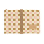 Hyde Park Waterproof Changing Pad Yellow Pink Mosaic Nobodinoz 1 8435574941640