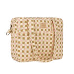 Hyde Park Waterproof Stroller Bag Yellow Pink Mosaic Nobodinoz 1 8435574941558