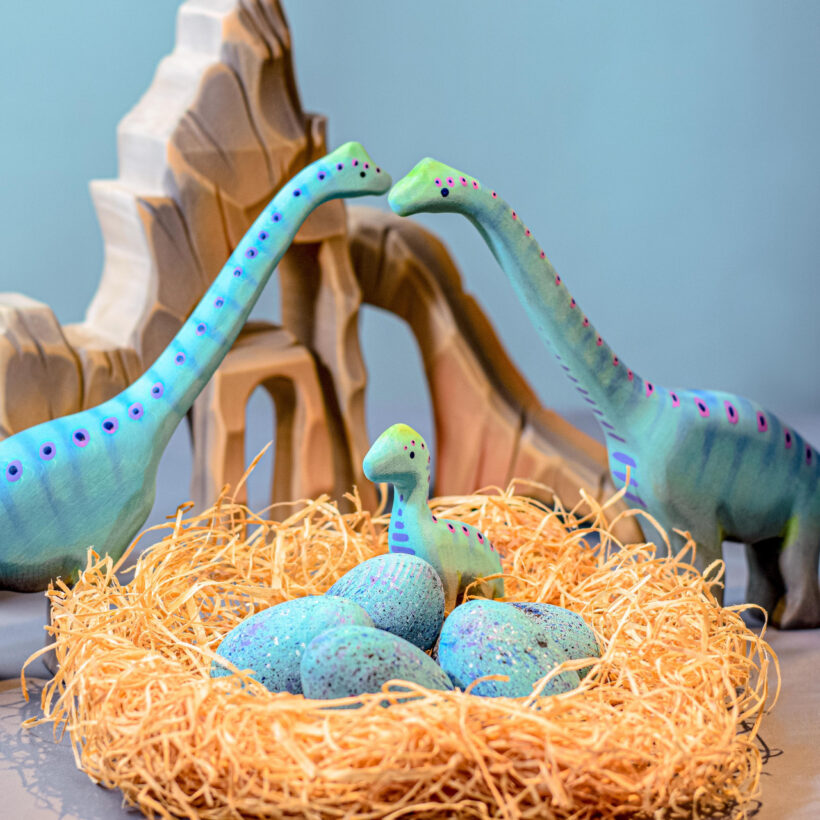 Brontosaurus Eggs Set~6314
