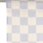 Vibes Curtain Blue Checks 1