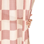 Vibes Curtain Red Checks 4
