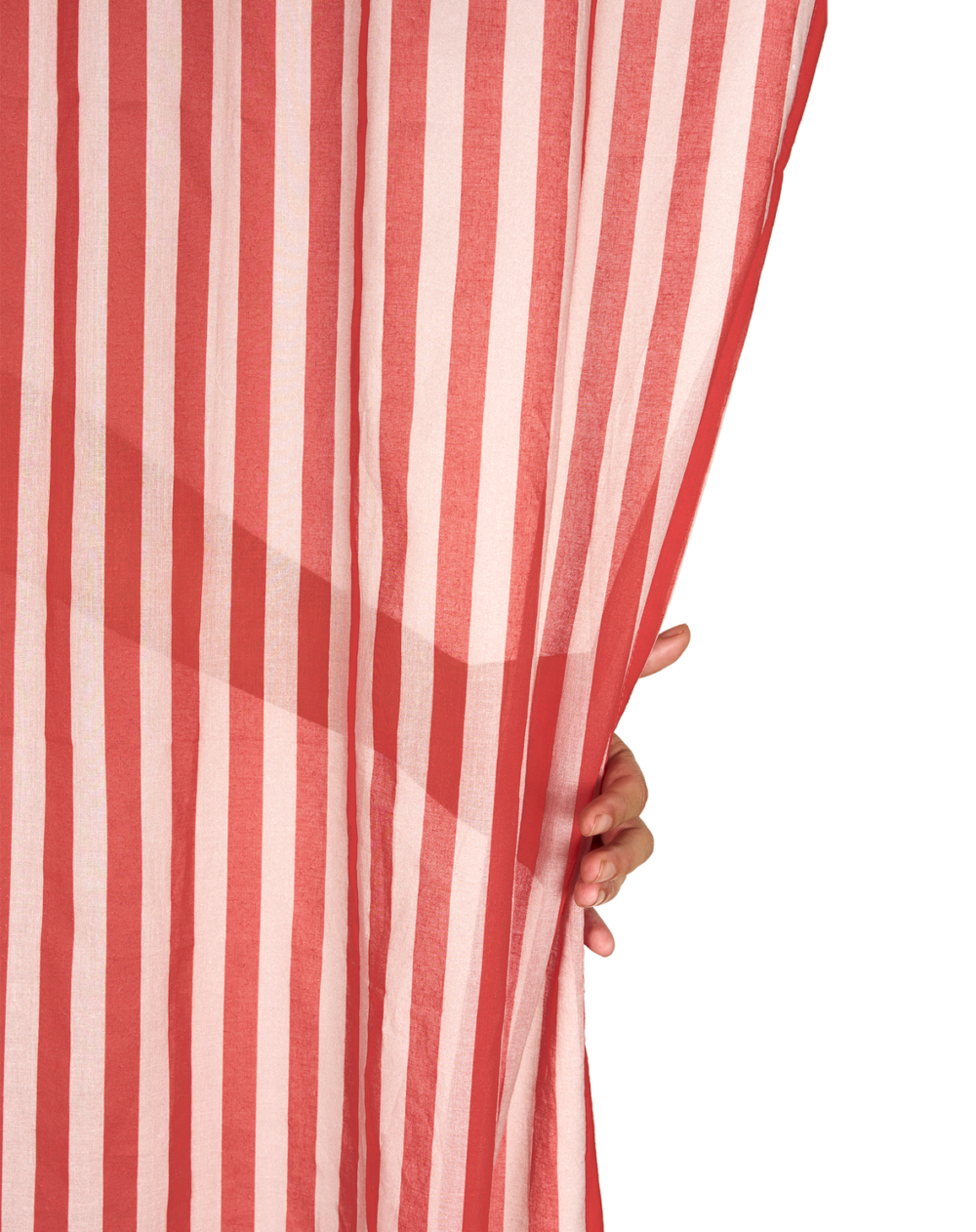 Vibes Curtain Red Stripes 5