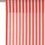 Wendy Sheer Voile Curtain Red Stripes Nobodinoz 1 8435574940032 Wendy Sheer Voile Curtain Red Stripes Nobodinoz 1 8435574940032